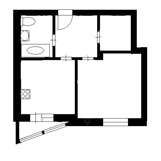 1-к кв. Башкортостан, Уфа ул. Генерала Кусимова, 15/1 (40.0 м) - Фото 2