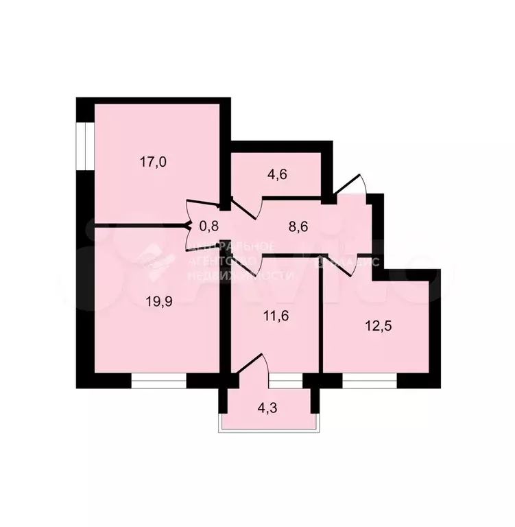 3-к. квартира, 75 м, 5/10 эт. - Фото 0