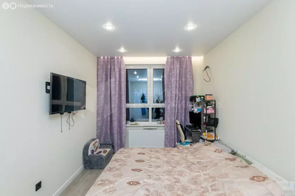 1-комнатная квартира: Тюмень, улица Павла Никольского, 10к1блок2 (44.3 ... - Фото 2