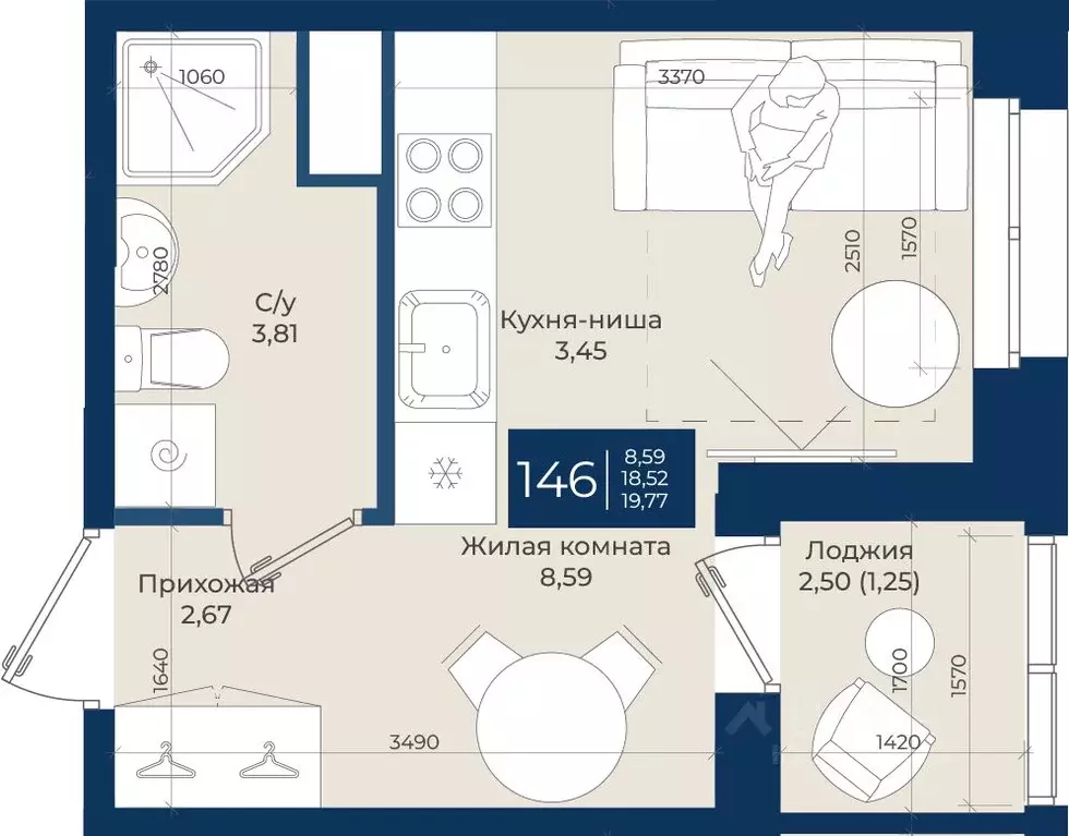 Студия Ленинградская область, Ломоносовский район, Аннинское городское ... - Фото 1