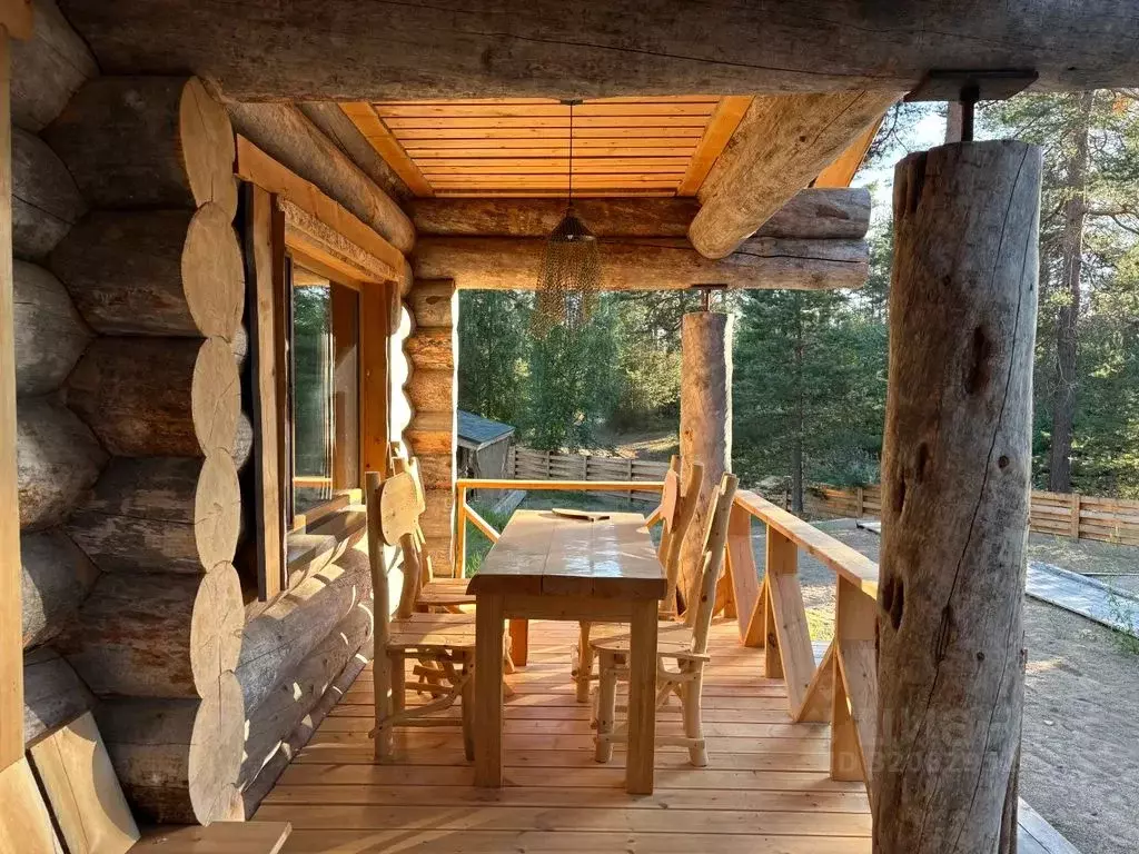 Дом в Карелия, Муезерский муниципальный округ, пос. Тикша ул. ... - Фото 2