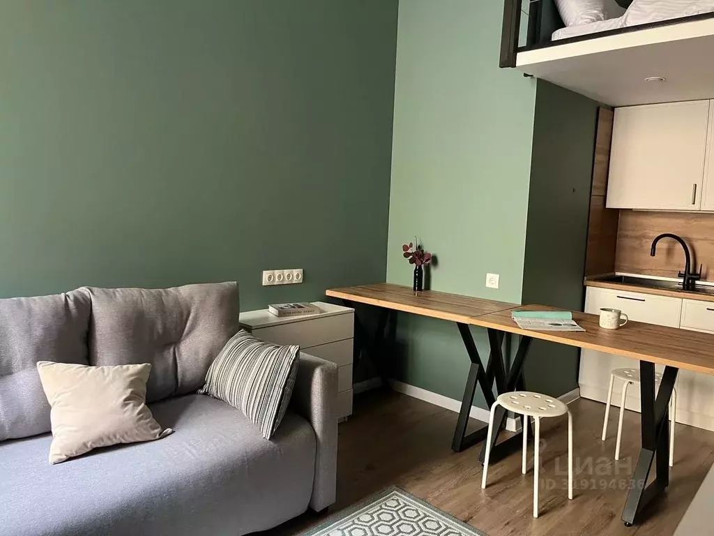 Студия Санкт-Петербург ул. Марата, 40 (22.3 м) - Фото 1