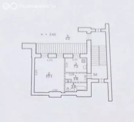 1-комнатная квартира: Санкт-Петербург, Большая Разночинная улица, 17 ... - Фото 2