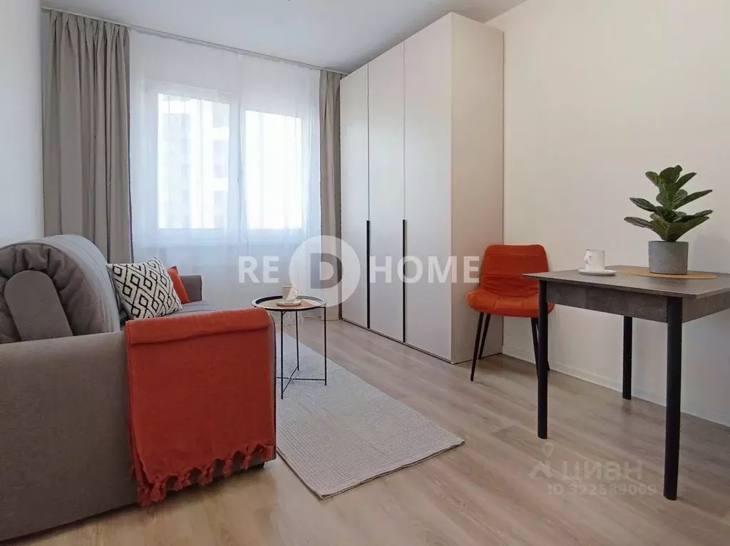 Студия Санкт-Петербург ул. Пахомовская, 12к2 (20.8 м) - Фото 2