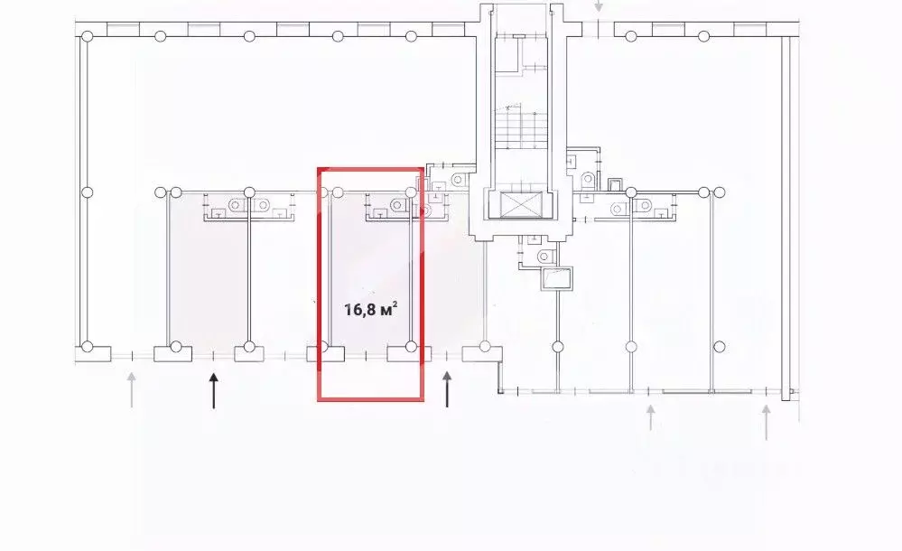 Помещение свободного назначения в Москва Планерная ул., 12К1 (17 м) - Фото 2