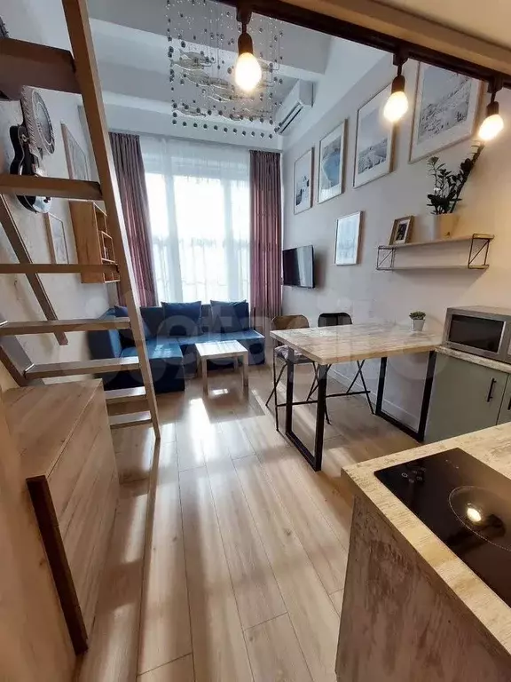 Апартаменты-студия, 31 м, 3/4 эт. - Фото 0