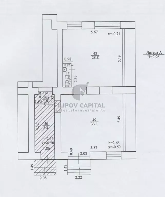 Торговая площадь в Башкортостан, Уфа просп. Октября, 164 (64 м) - Фото 1