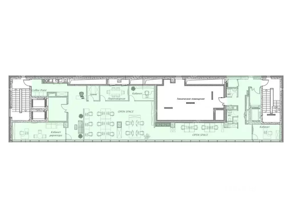 Офис в Москва Валовая ул., 35 (295 м) - Фото 2