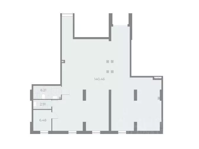 Помещение свободного назначения в Санкт-Петербург просп. Крузенштерна, ... - Фото 1