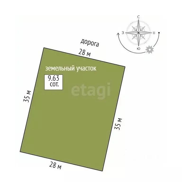 Участок в Костромская область, Кострома проезд Кружевной (9.6 сот.) - Фото 2