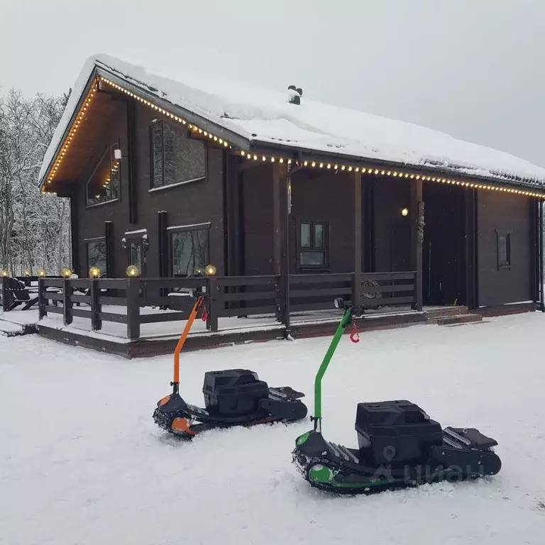 Дом в Карелия, Лахденпохский район, пос. Куркиеки  (215 м) - Фото 1