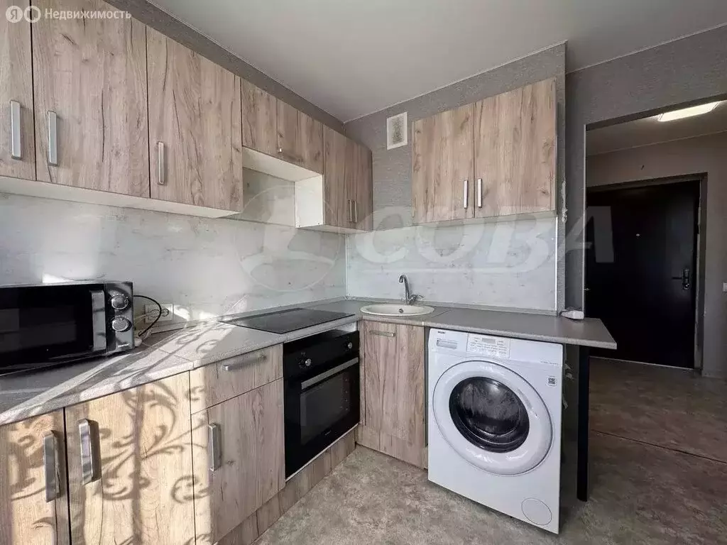 1-комнатная квартира: Тюмень, улица Алексея Леонова, 36 (30.6 м) - Фото 0