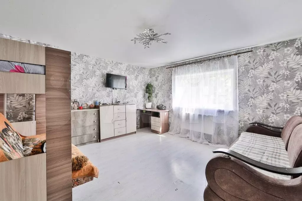 1-к. квартира, 30 м, 3/3 эт. - Фото 0