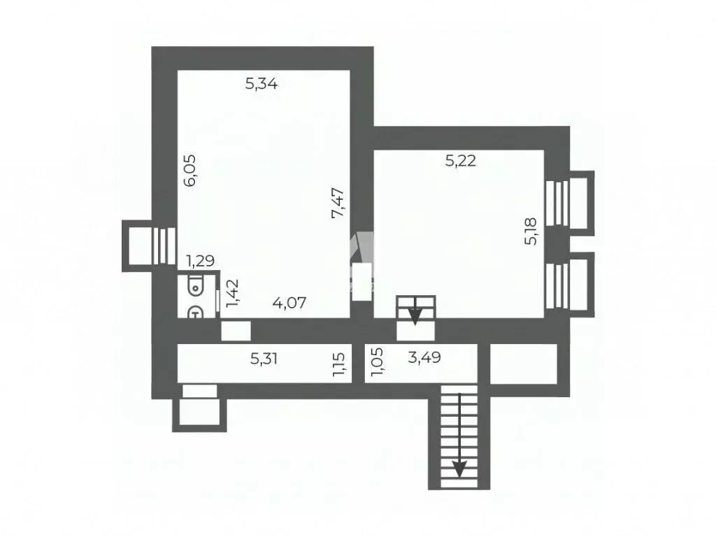 Торговая площадь в Челябинская область, Челябинск ул. Доватора, 42 (78 ... - Фото 2
