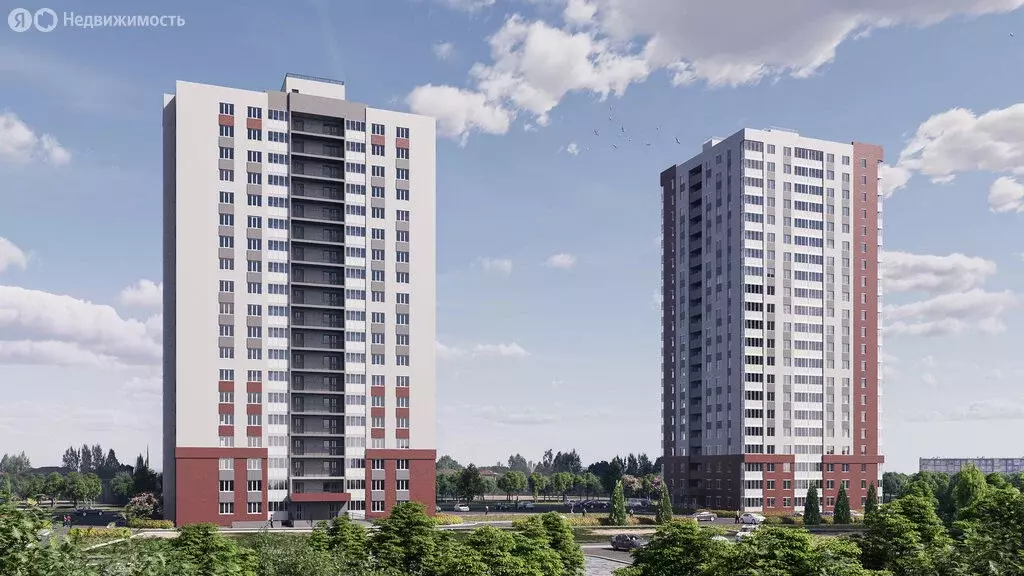 2-комнатная квартира: Липецк, ЖК Семейный Квартал (54.4 м) - Фото 2