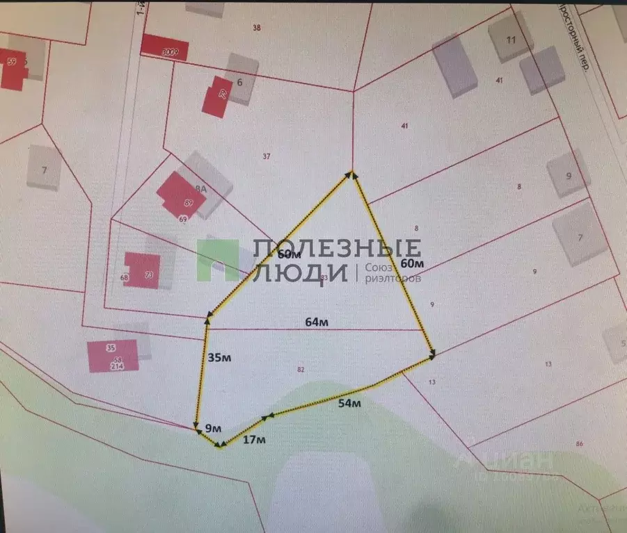 Участок в Белгородская область, Белгород пер. 1-й Шагаровский (30.0 ... - Фото 2