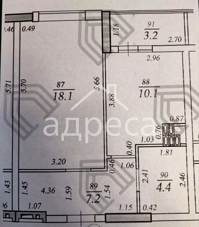 1-к кв. Самарская область, Самара ул. Георгия Димитрова, 108А (41.4 м) - Фото 2