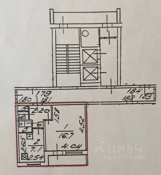 1-к кв. Санкт-Петербург ул. Сантьяго-де-Куба, 2К1 (31.7 м) - Фото 1