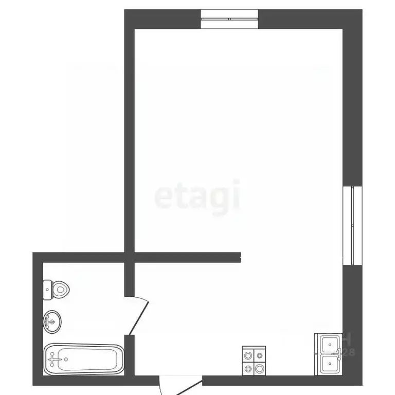 Комната Владимирская область, Муром ул. Льва Толстого, 97 (23.2 м) - Фото 1