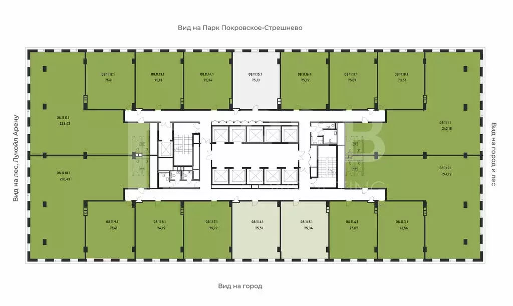 Офис (228.4 м) - Фото 2