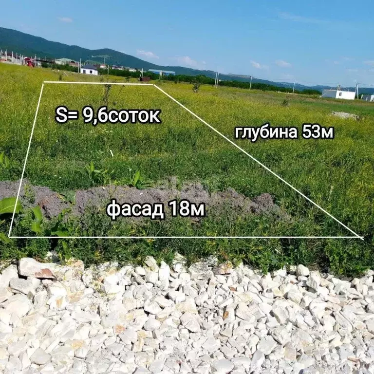 Участок в Краснодарский край, Новороссийск городской округ, ... - Фото 1