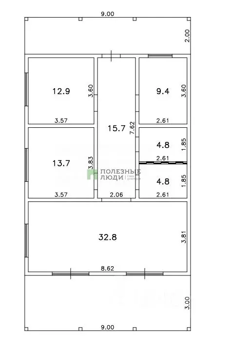 Дом в Томская область, Томский район, с. Корнилово  (140 м) - Фото 1