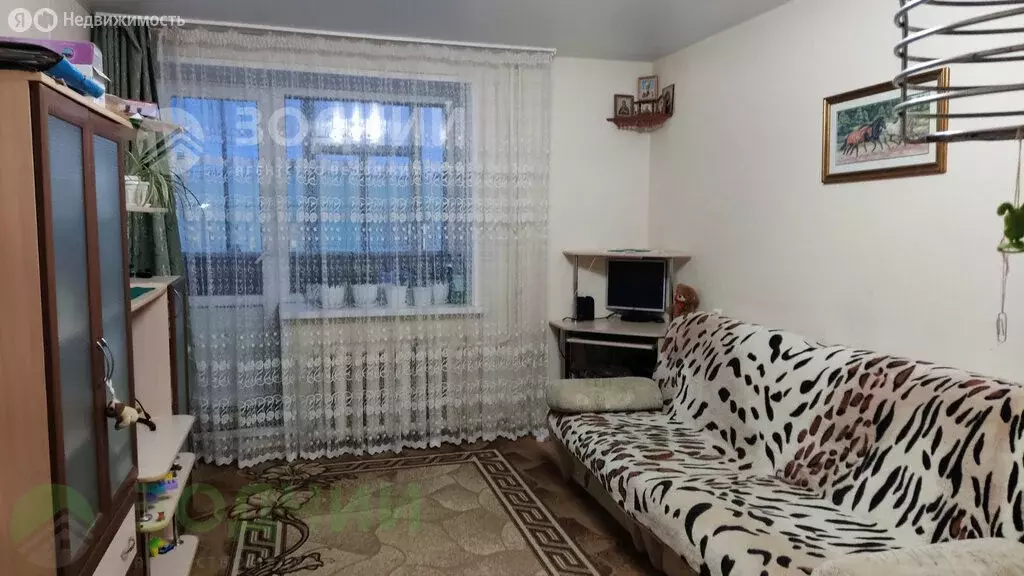 Квартира-студия: Чебоксары, микрорайон Альгешево, улица Болгарстроя, 3 ... - Фото 1