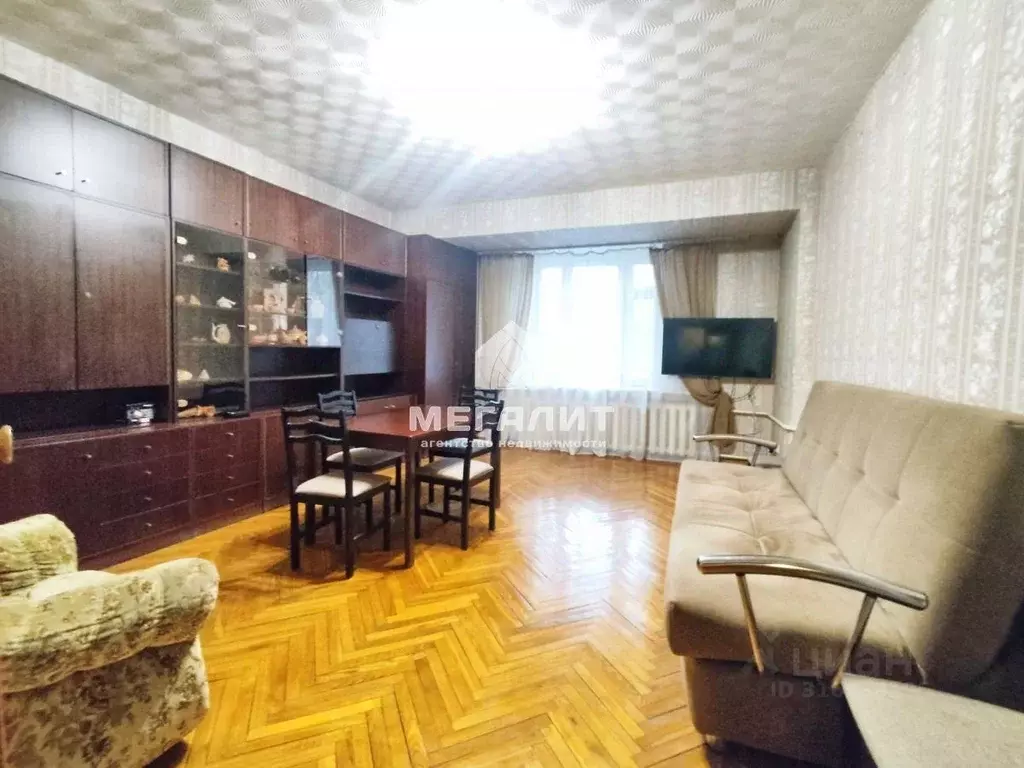 3-к кв. Татарстан, Казань ул. Лесгафта, 28а (91.2 м) - Фото 0