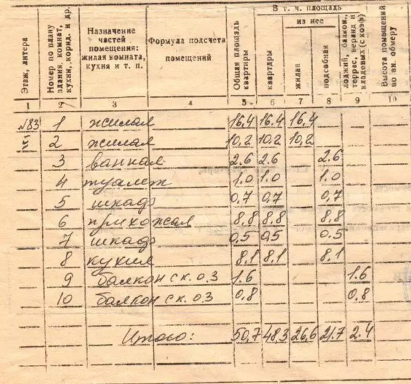 2-к. квартира, 50,7 м, 5/5 эт. - Фото 0