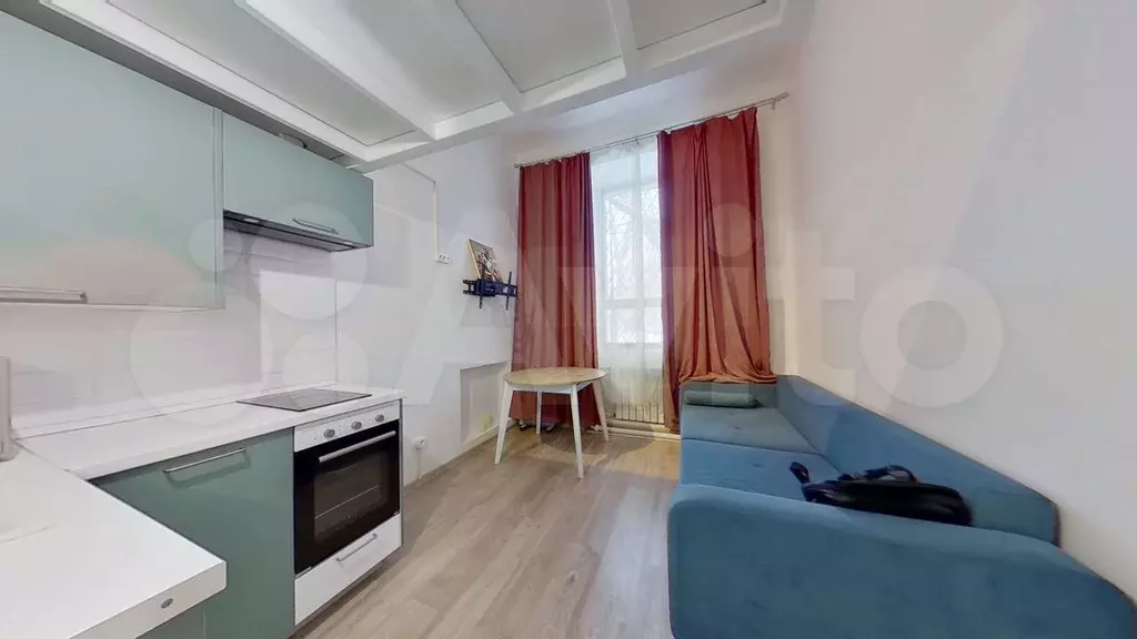 Апартаменты-студия, 25 м, 1/3 эт. - Фото 1