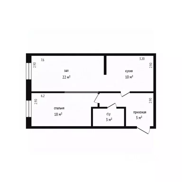 2-к кв. Дагестан, Дербент пер. Карла Маркса, 98к1 (59.0 м) - Фото 2