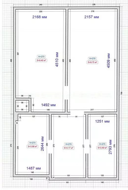 1-к кв. Татарстан, Казань ул. Братьев Батталовых, 20к2 (30.0 м) - Фото 0