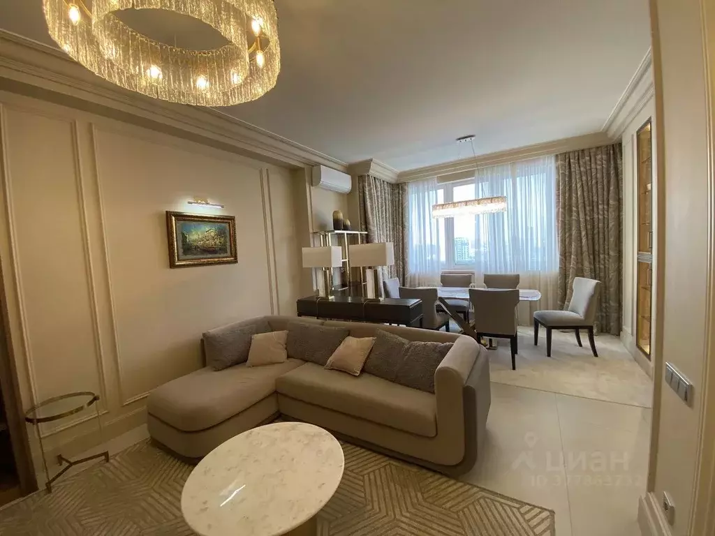 3-к кв. Москва ул. Удальцова, 44 (96.4 м) - Фото 0