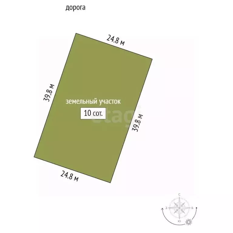 Участок в Башкортостан, Стерлитамакский район, Казадаевский сельсовет, ... - Фото 1