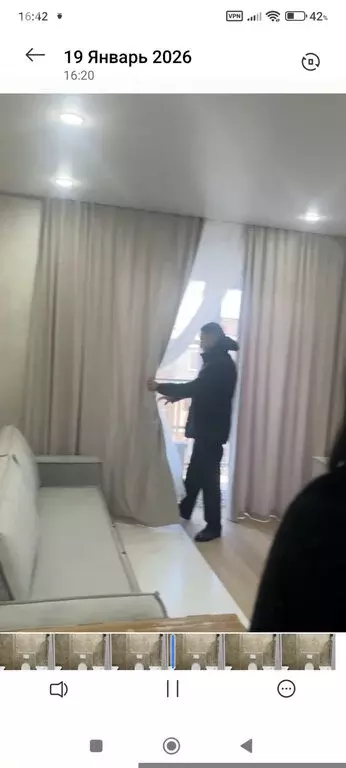 Квартира-студия: Астрахань, улица Адмирала Нахимова, 141Б (27 м) - Фото 2