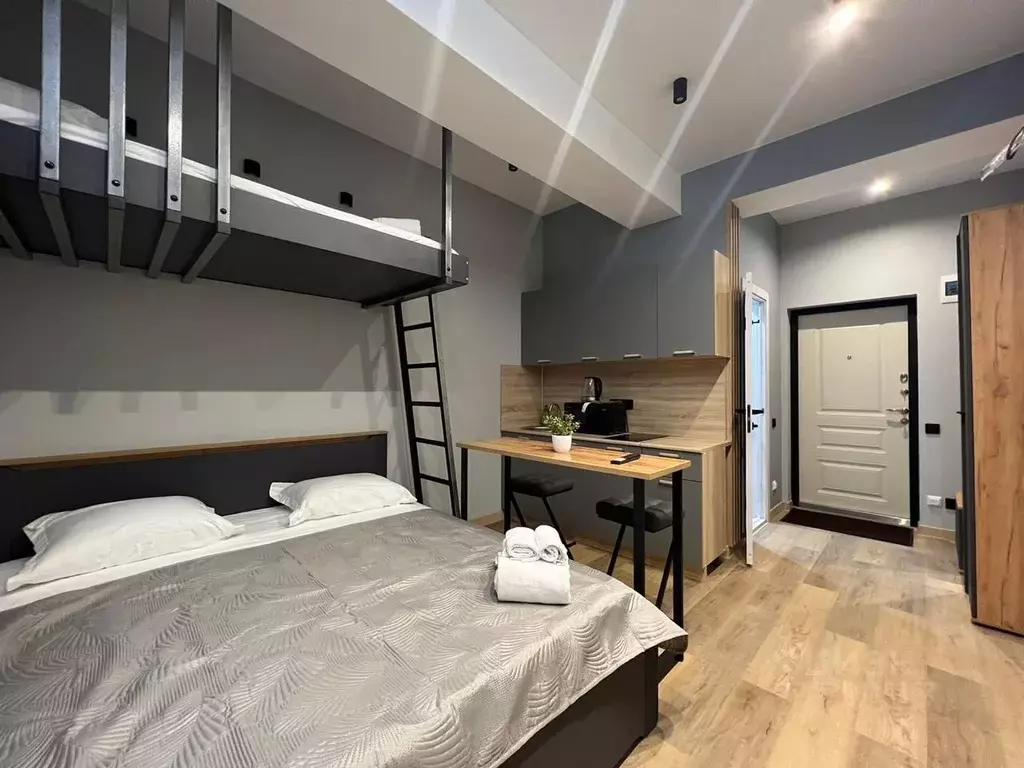 Студия Краснодарский край, Сочи Адлер жилрайон, пер. Аэровокзальный, 1 ... - Фото 2