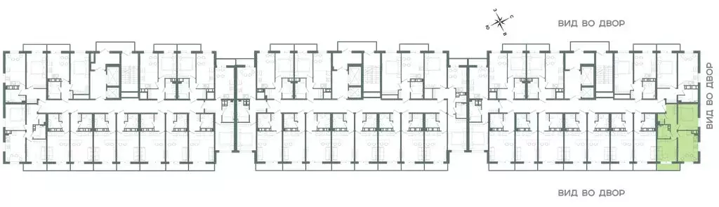 2-комнатная квартира: Мурино, Графская улица, 6к1 (42.3 м) - Фото 2