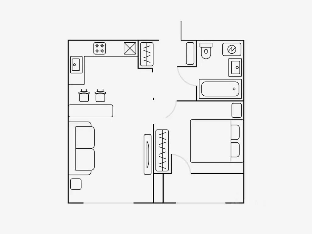 2-к кв. Москва Автозаводская ул., 23Бк2 (41.0 м) - Фото 2