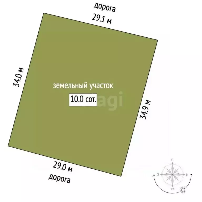 Участок в Костромская область, Кострома Соколиное Гнездо кп,  (10.0 ... - Фото 2