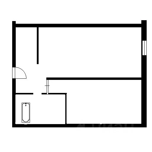 1-к кв. Новосибирская область, Новосибирск Линейная ул., 53/1 (41.0 м) - Фото 2