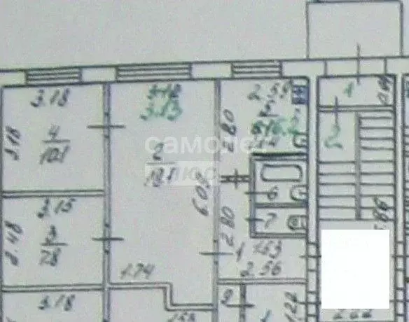 3-к кв. Вологодская область, Вологда Ярославская ул., 12 (51.0 м) - Фото 1