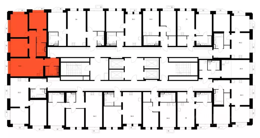 3-к кв. Московская область, Ленинский городской округ, Боброво пгт ... - Фото 2