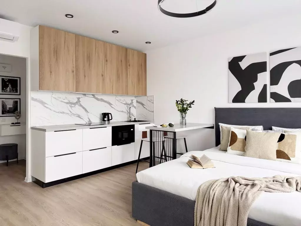 Студия Москва Новоостаповская ул., 7к1 (24.7 м) - Фото 2