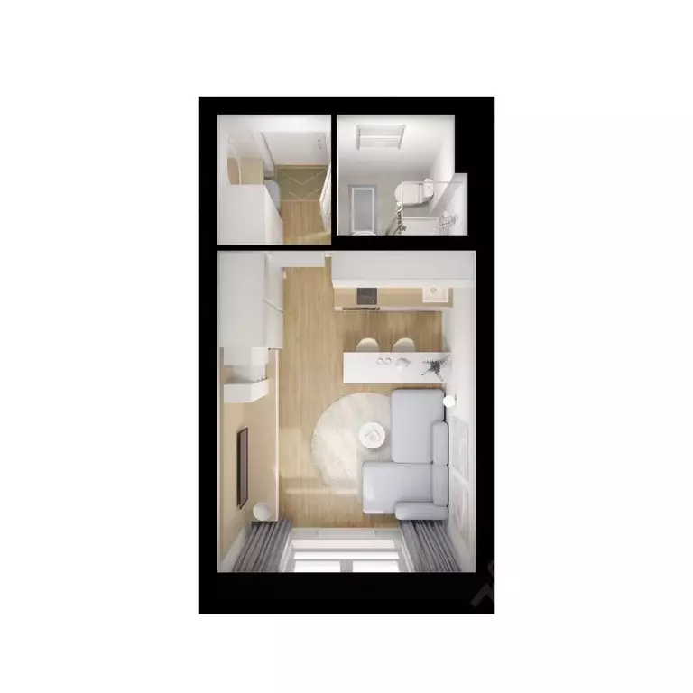 Студия Ярославская область, Ярославль Волга Парк жилой комплекс, 1В ... - Фото 2