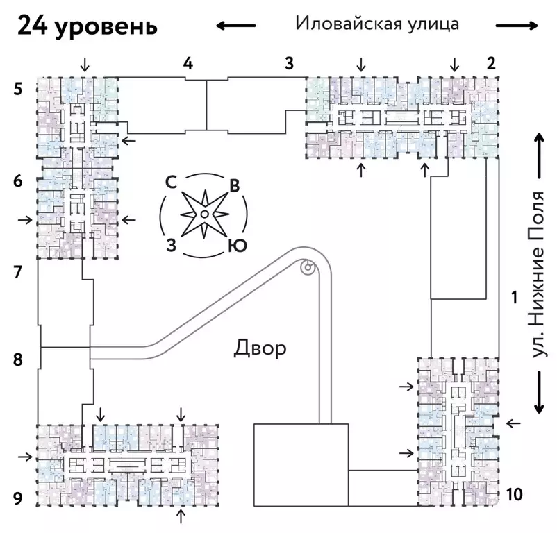 3-к кв. Москва Иловайская ул. (50.8 м) - Фото 1