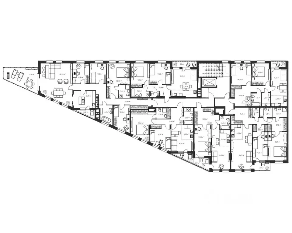 3-к кв. Пермский край, Пермь ул. Фрезеровщиков, 67А (77.4 м) - Фото 1