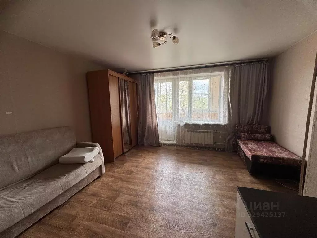 Квартира, 1 комната, 34.4 м - Фото 1