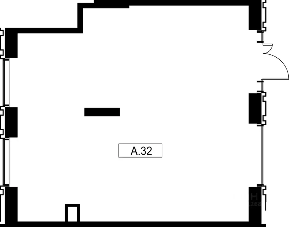 Помещение свободного назначения в Москва Вишневая ул., 7 (66 м) - Фото 1