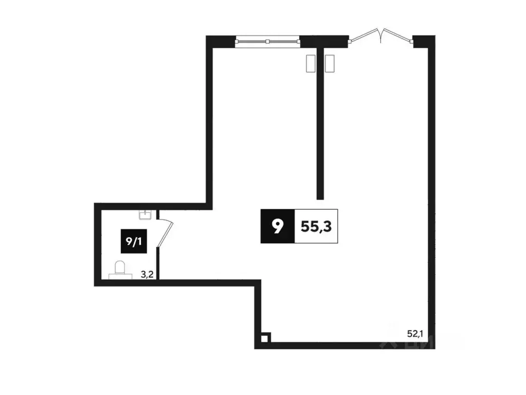 Помещение свободного назначения в Краснодарский край, Краснодар ул. ... - Фото 1