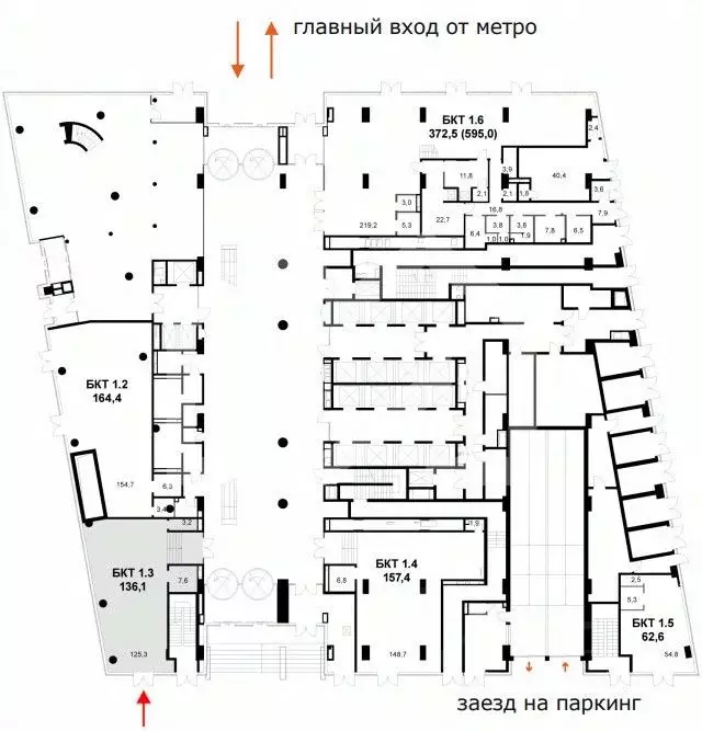 Торговая площадь в Москва ул. Шеногина, вл2/11 (136 м) - Фото 2